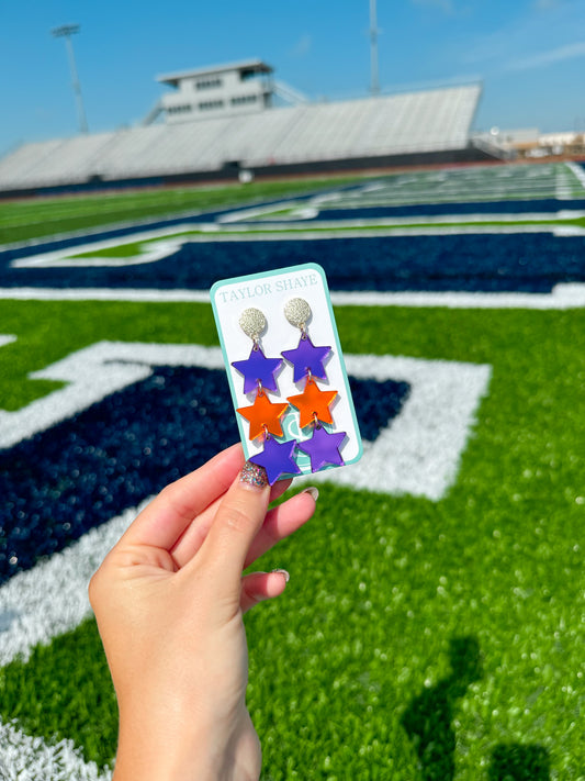 Purple/Orange Mirror Triple Stars