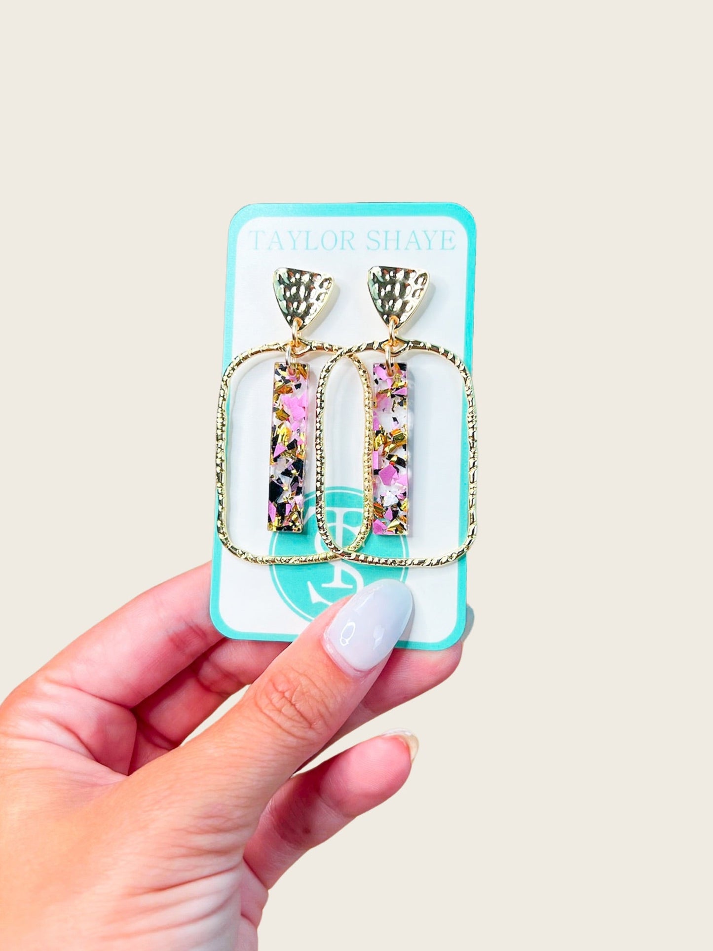 Alara Flake Stick Hoops