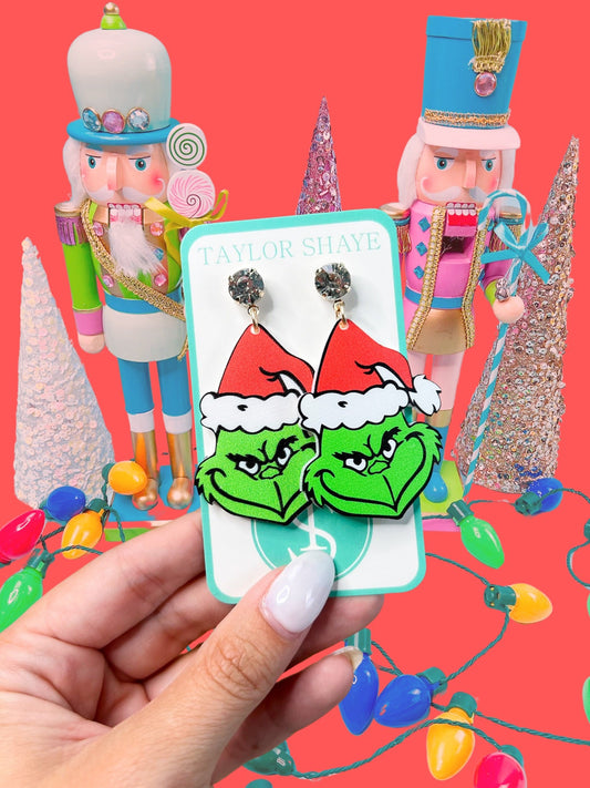 The, The, The.... THE GRINCH Earrings
