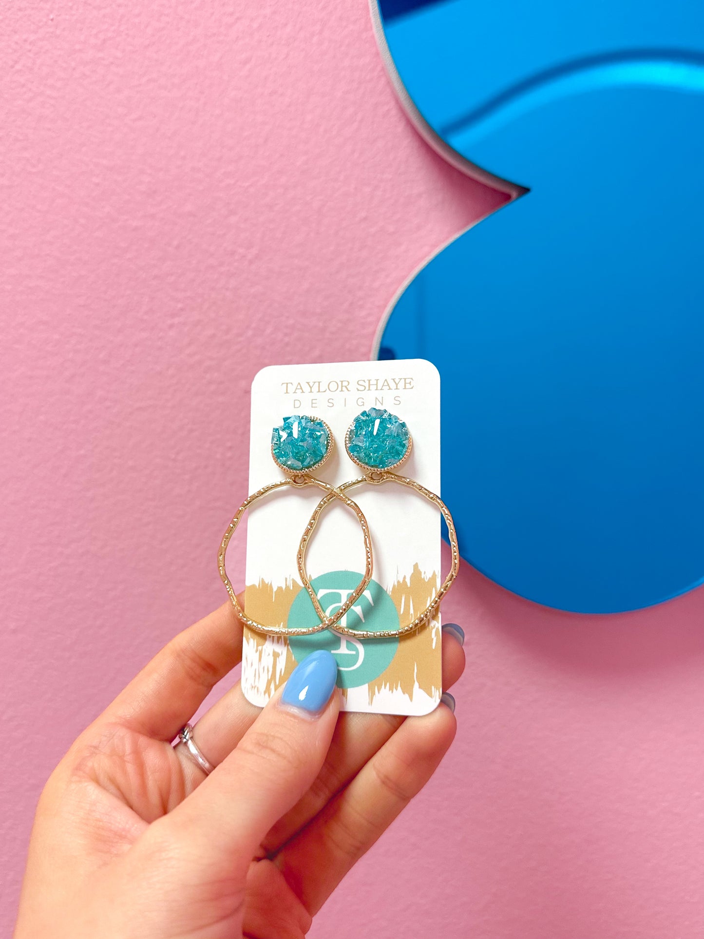 Glass Top Hoops