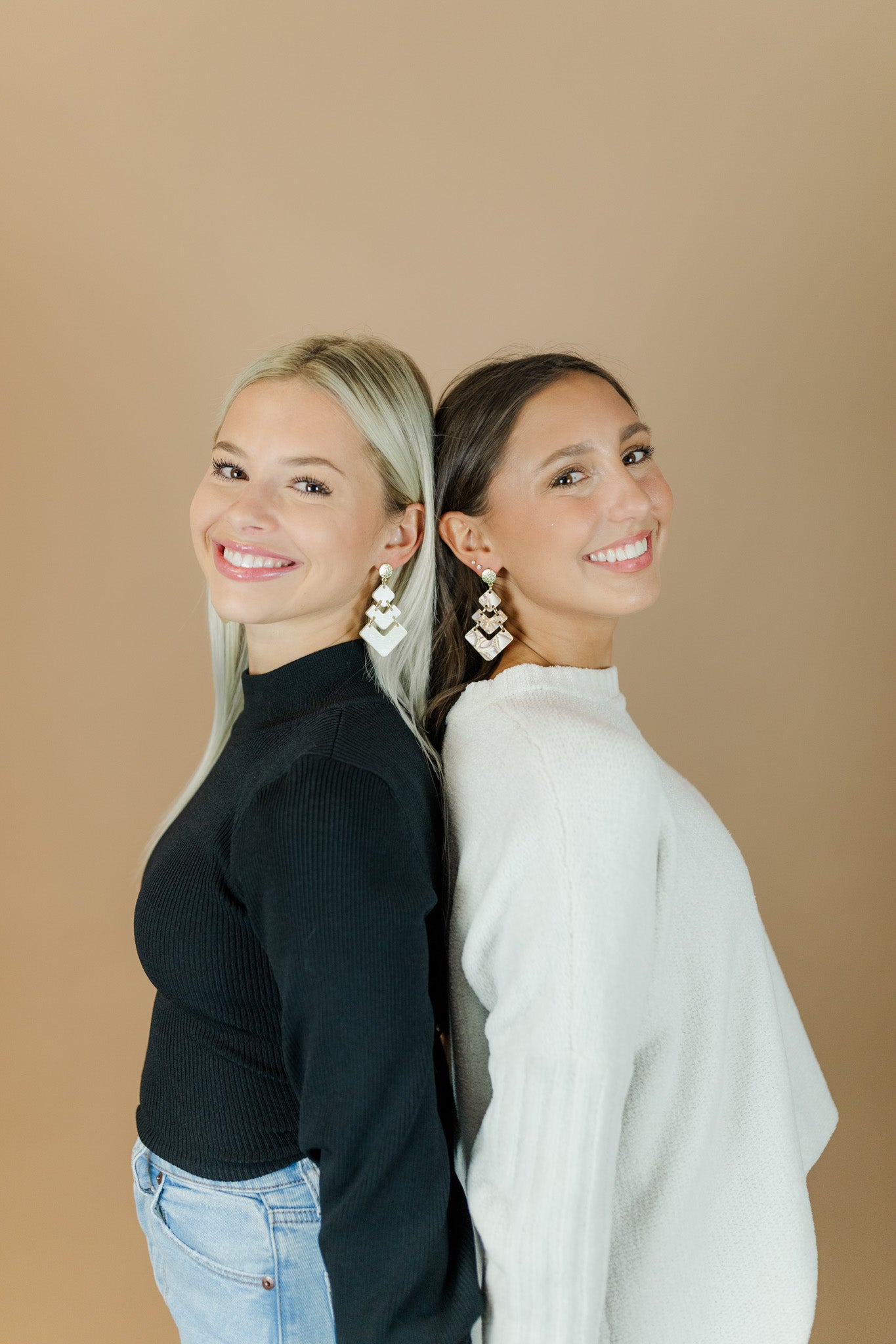 Striped Gold Isabel Drops