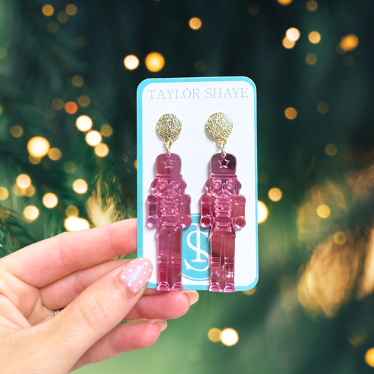 Acrylic Mirror Nutcracker