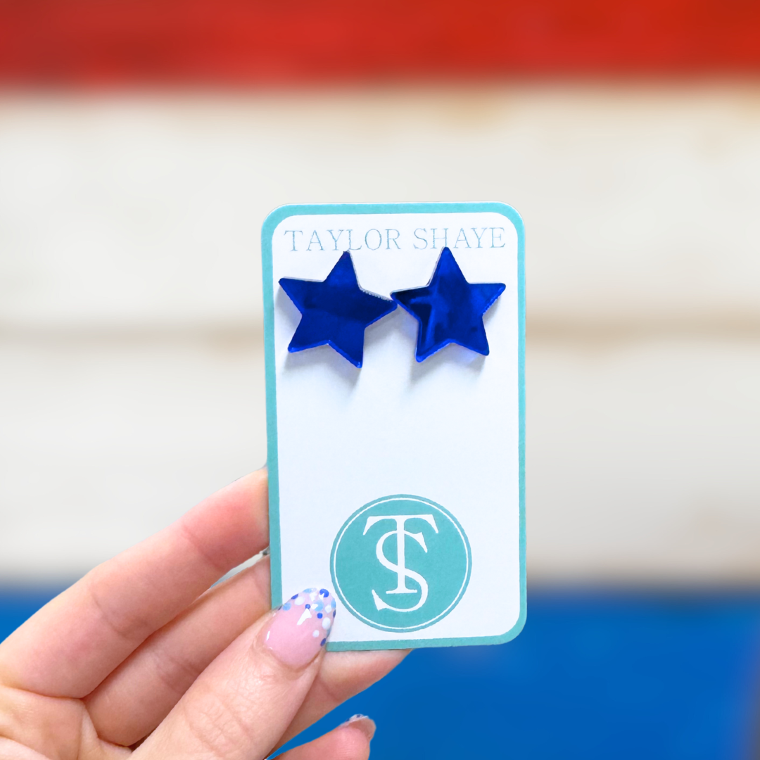 Acrylic Star Studs
