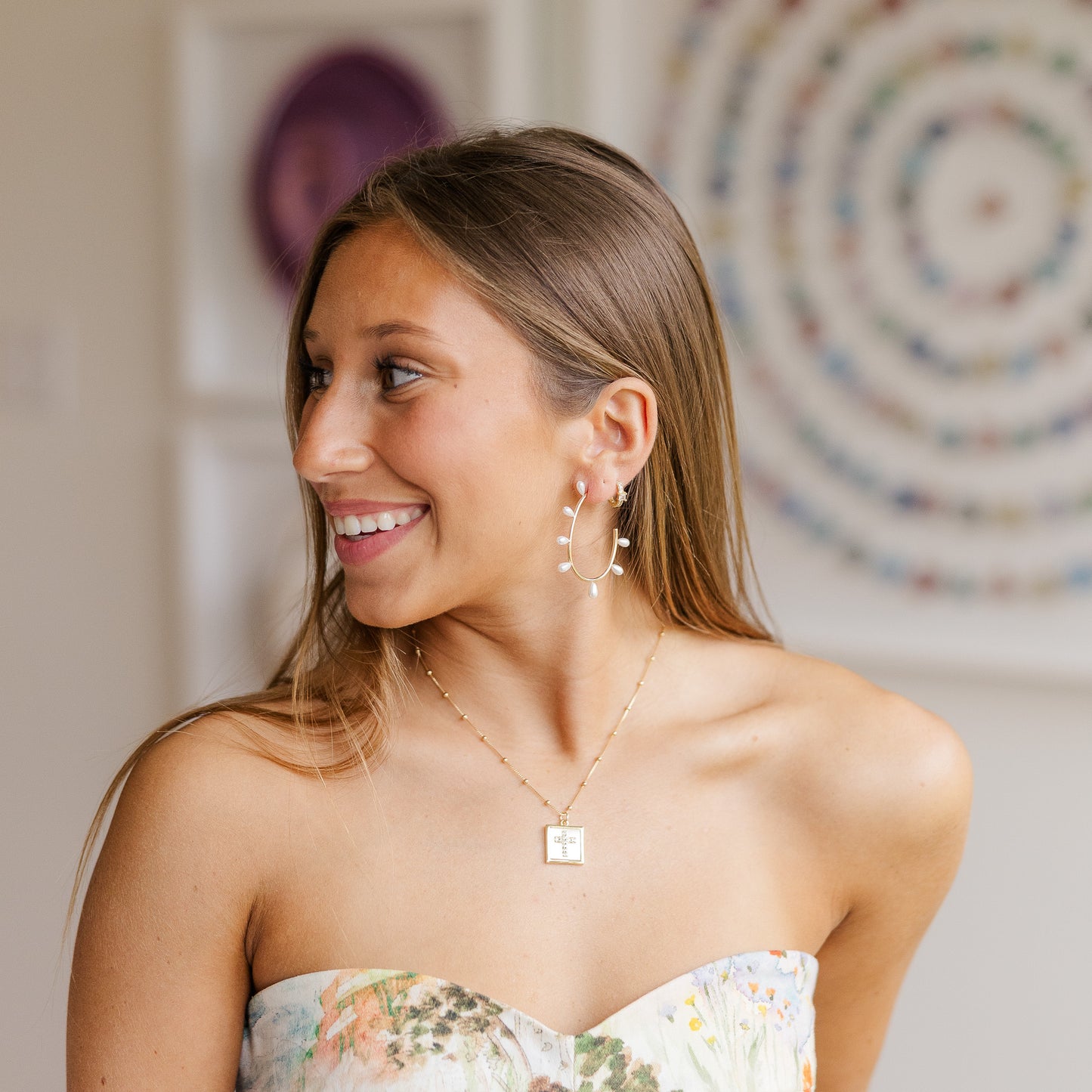 Channing Cross Necklace