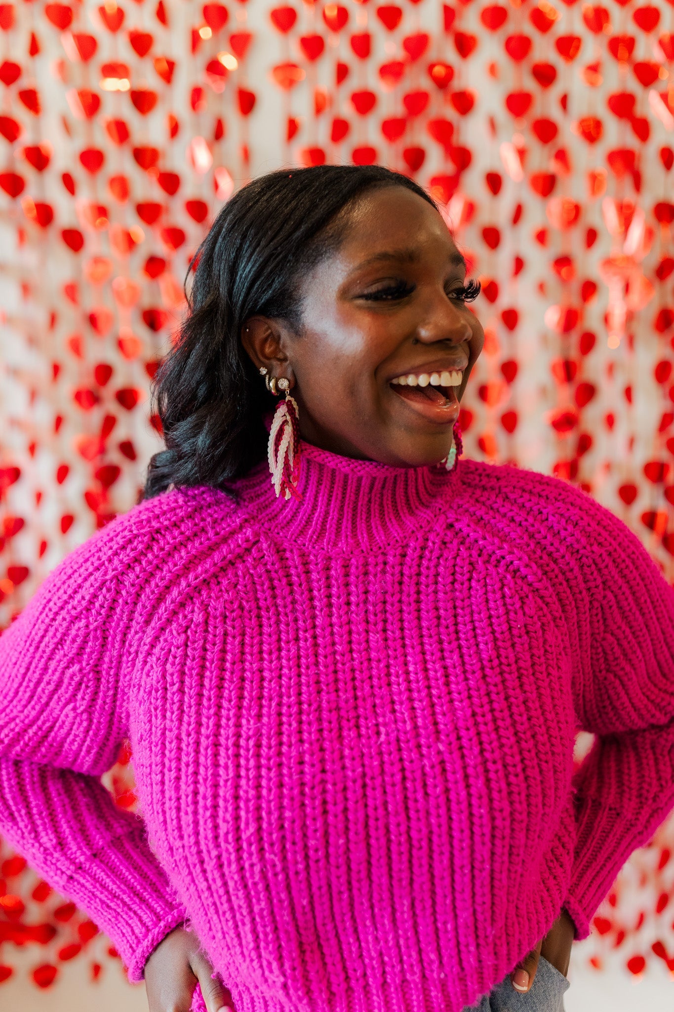 Valentine Sequin Tassel