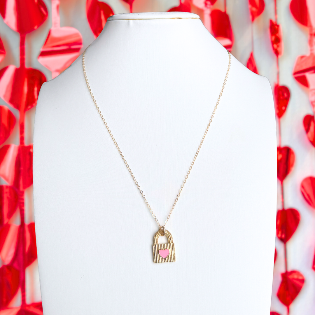 Heart Lock Necklace