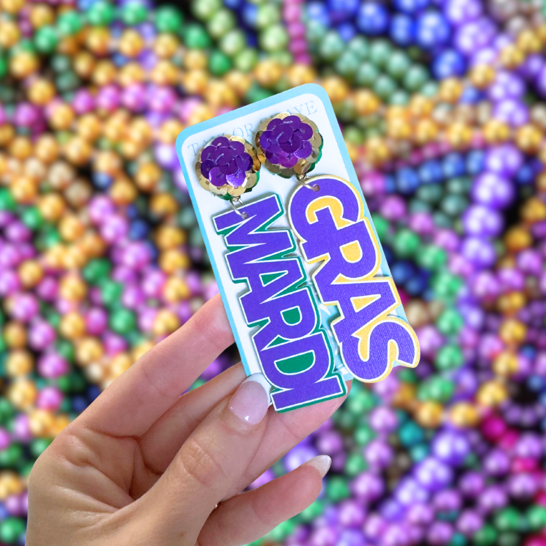Mardi Gras Time Drops