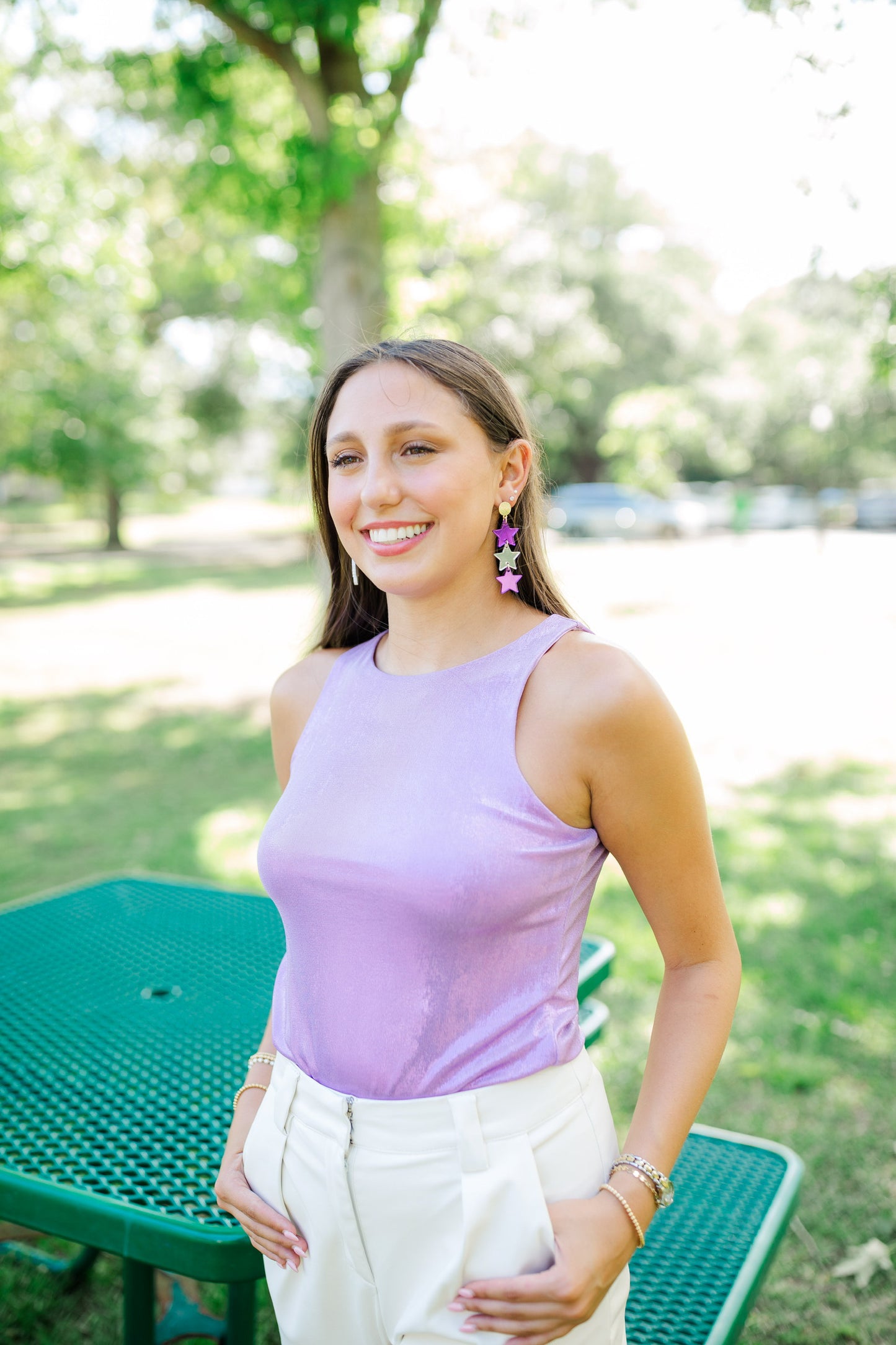 Purple/Silver Mirror Triple Stars
