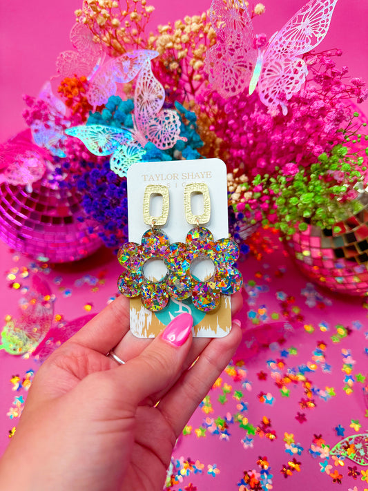 Pastel Confetti Rylee Flower Drops