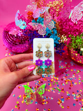 Load image into Gallery viewer, Vibrant Triple Flower Drops