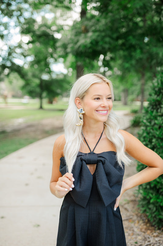Black/Gold Gameday Boots