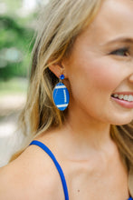 Load image into Gallery viewer, Blue/White Acrylic Footballs