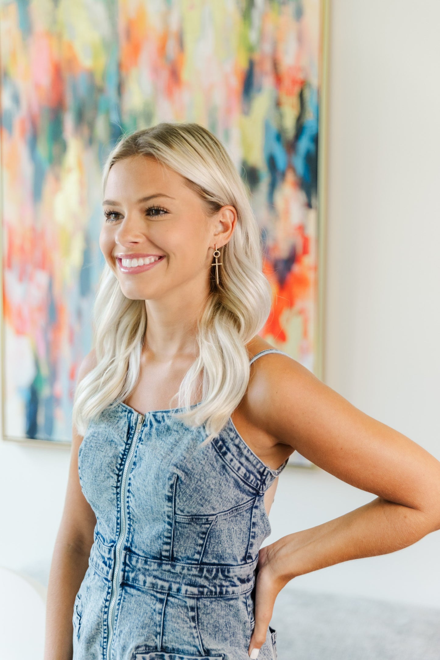 Catherine Cross Drops