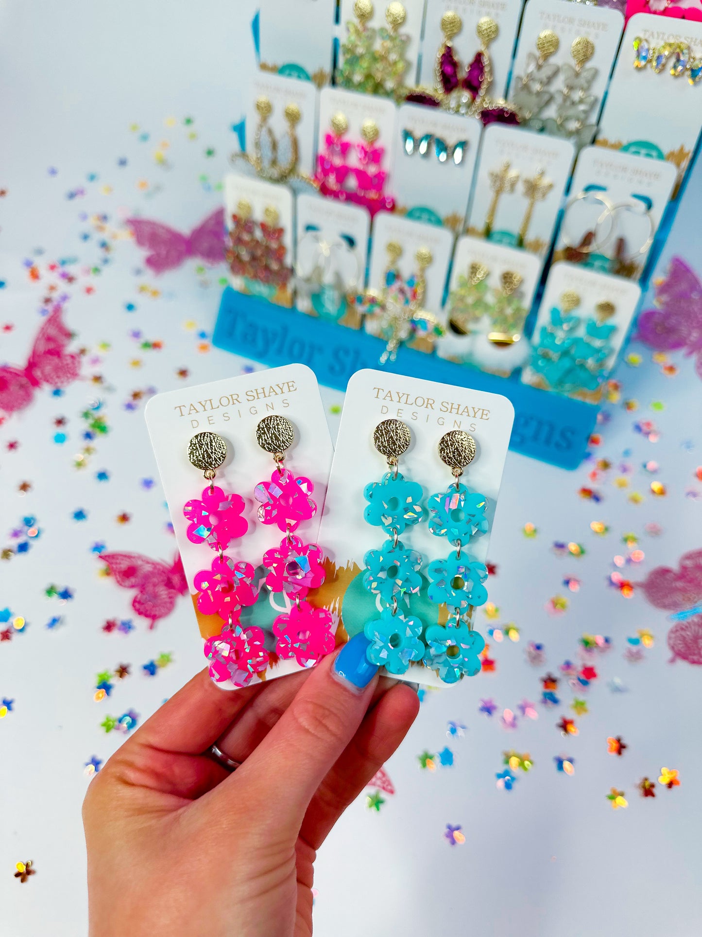 Cotton Candy Triple Flowers