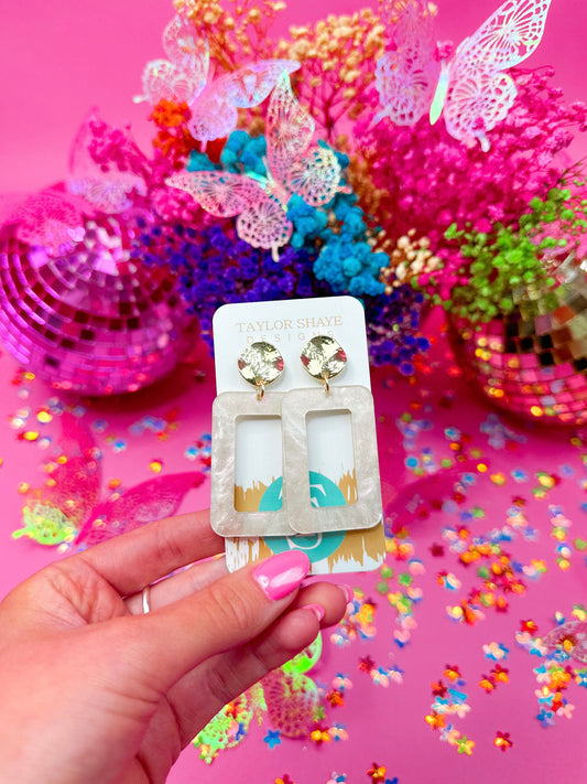 Shimmer Rectangle Drops