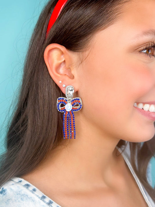 Patriotic Glam Bows