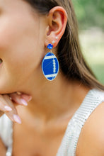 Load image into Gallery viewer, Blue/White Acrylic Footballs