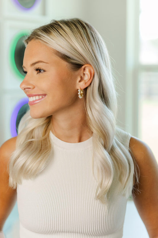 Haley Pearl Hoops