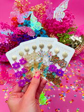 Load image into Gallery viewer, Vibrant Triple Flower Drops