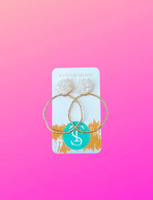 Load image into Gallery viewer, Glass Top Hoops