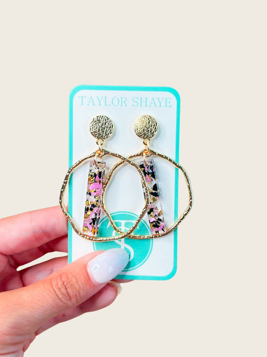 Alara Flake Stick Hoops