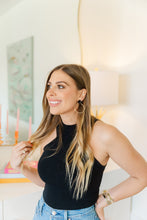 Load image into Gallery viewer, Glass Top Hoops