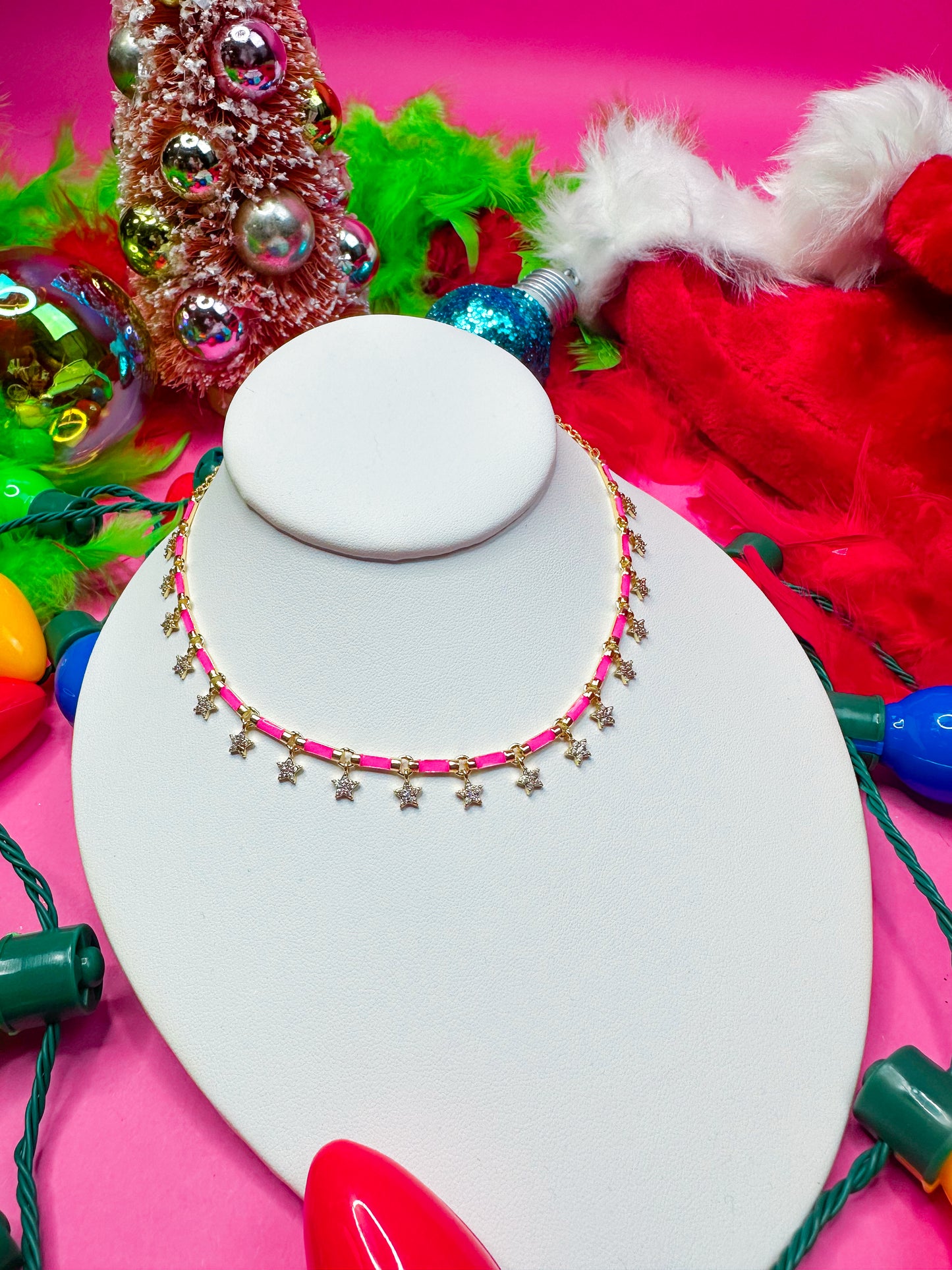 Star Enamel Choker