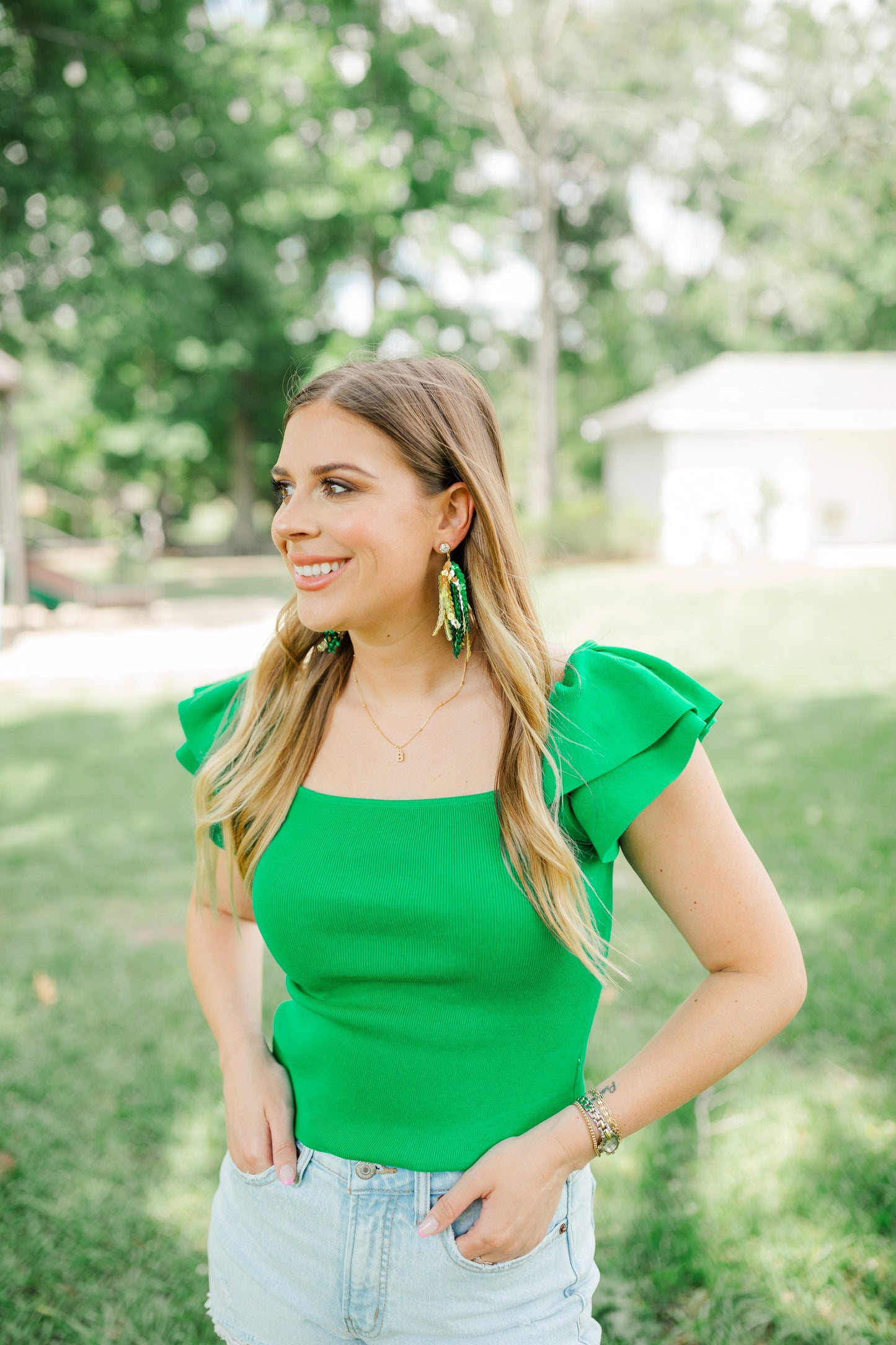 Irish Sequin Tassels