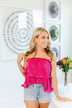 Load image into Gallery viewer, Gameday Glitter Top Hoops