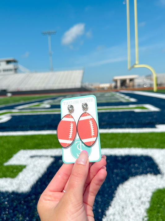Orange Acrylic Footballs