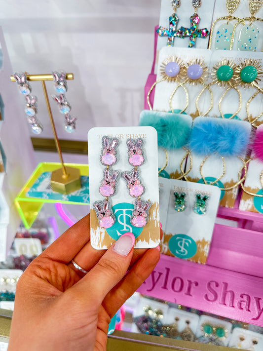 Pink Triple Beaded Peeps