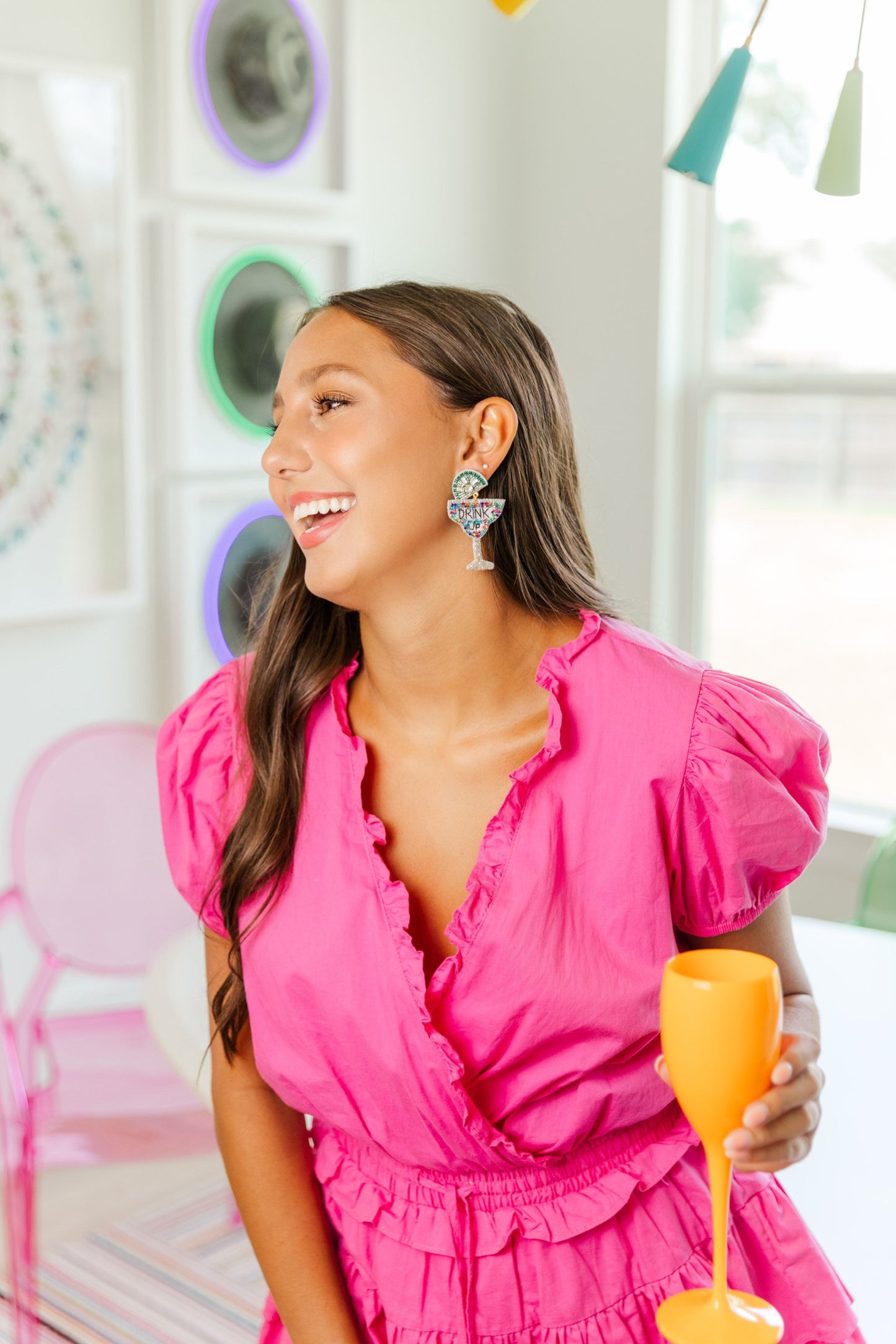 Drink Up Beaded Drops