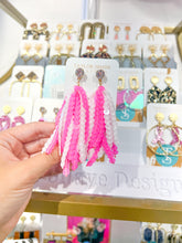 Load image into Gallery viewer, Pink Sequin Tassels