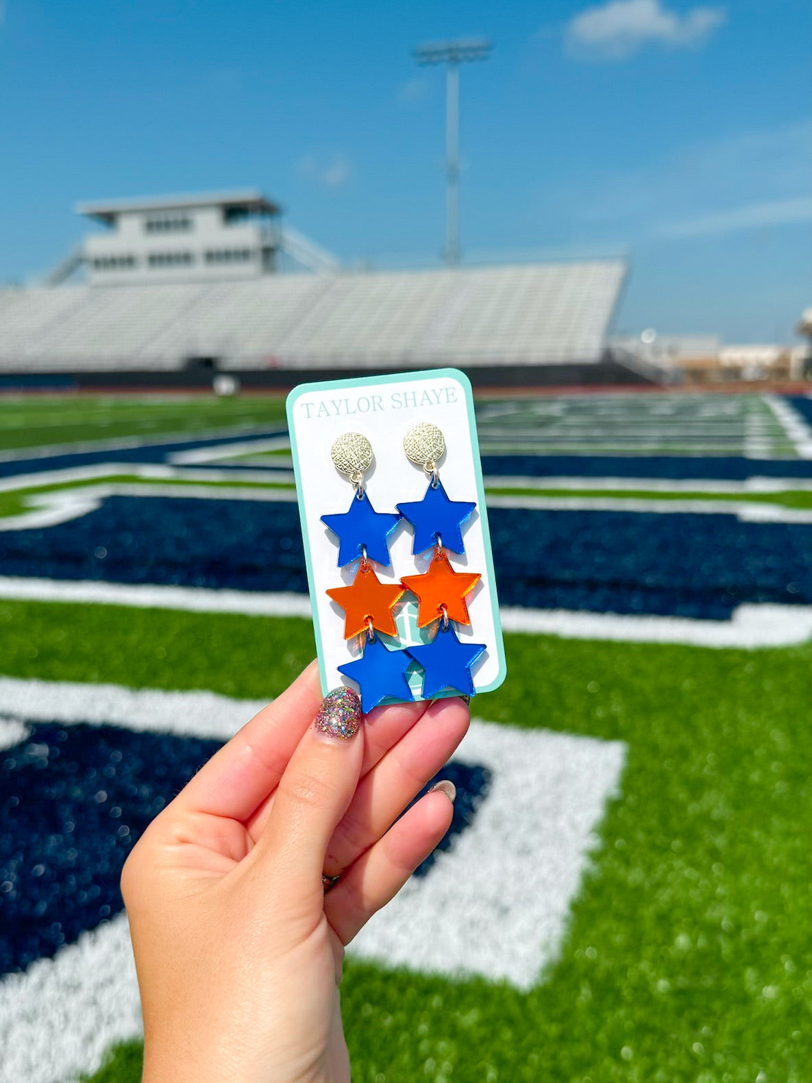 Orange/Blue Mirror Triple Stars