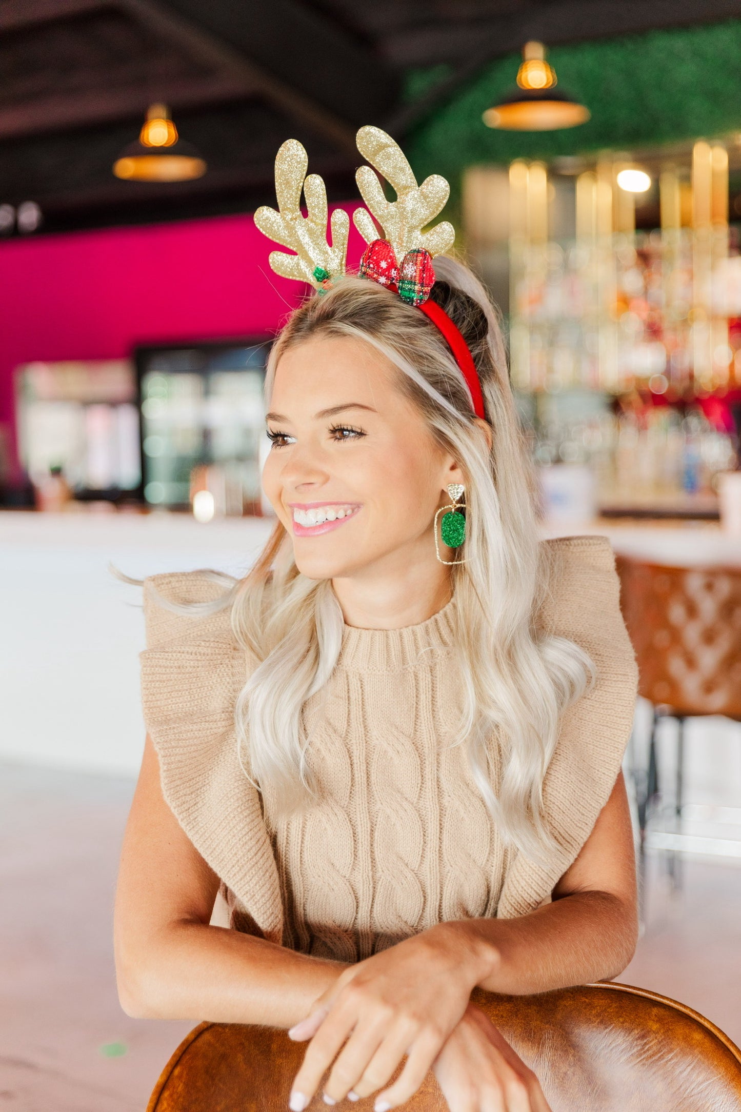 Christmas Oval Hoops