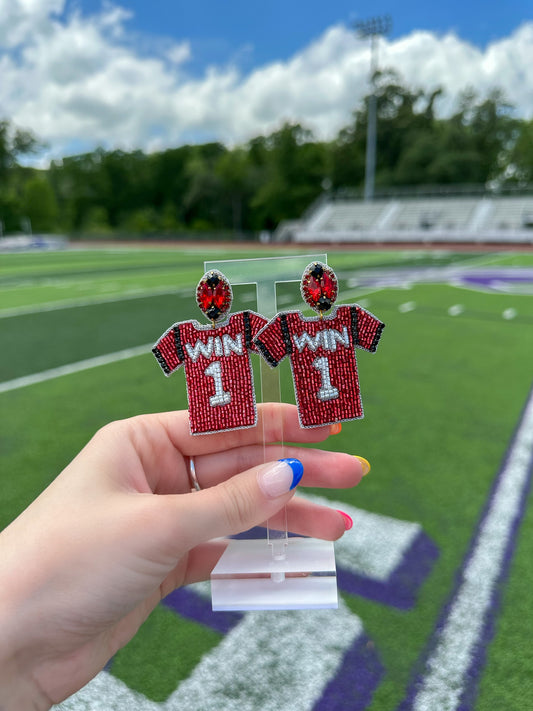 Red and Black Jersey