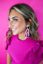 Load image into Gallery viewer, Pink Sequin Tassels
