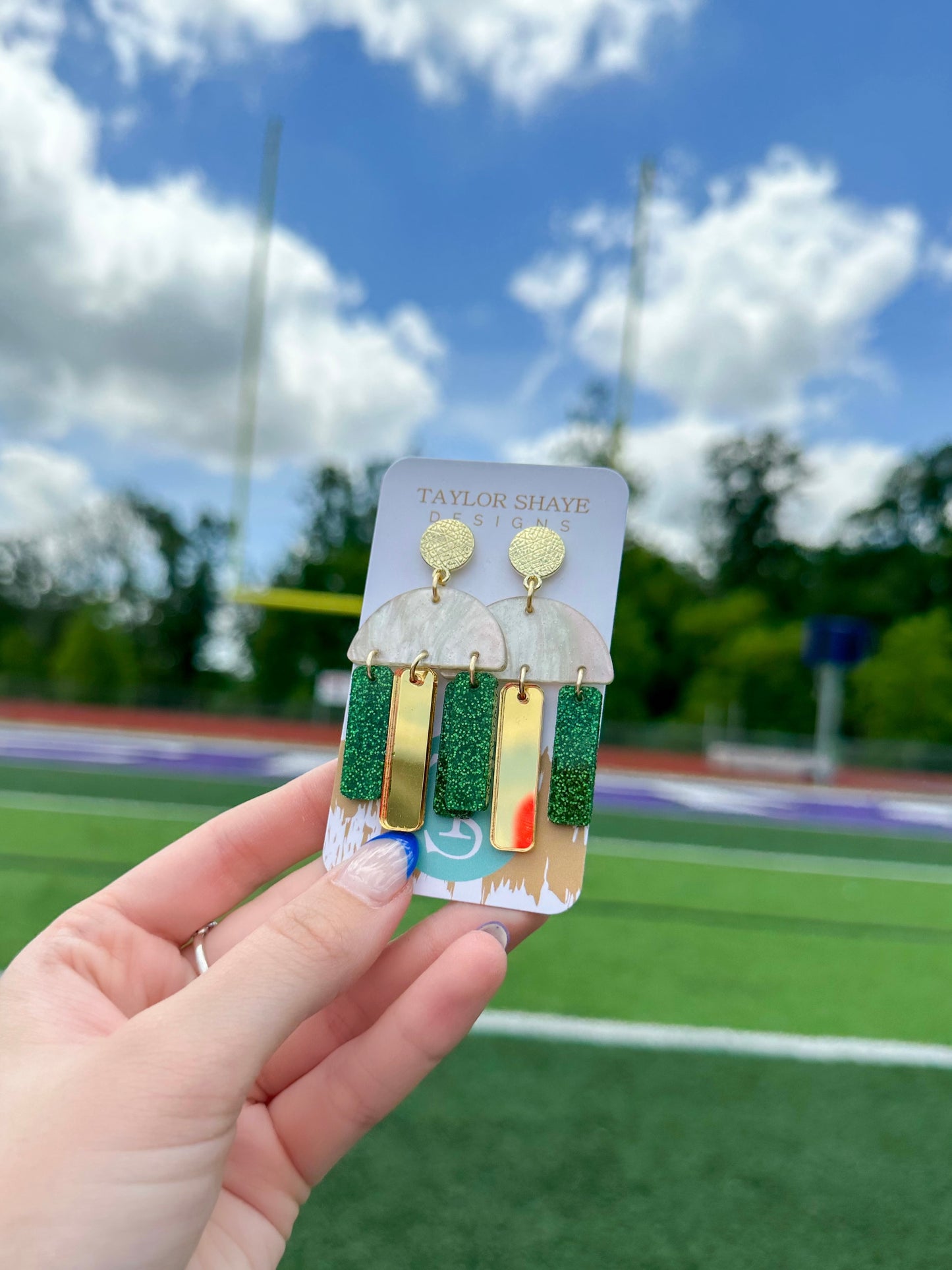 Green/Gold Huddle Drops