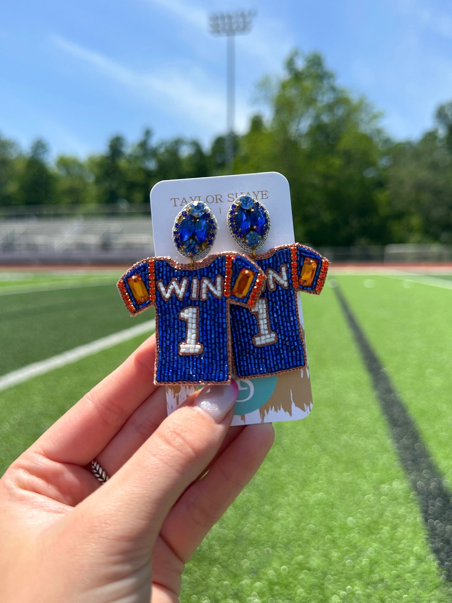 Blue and Orange Jersey