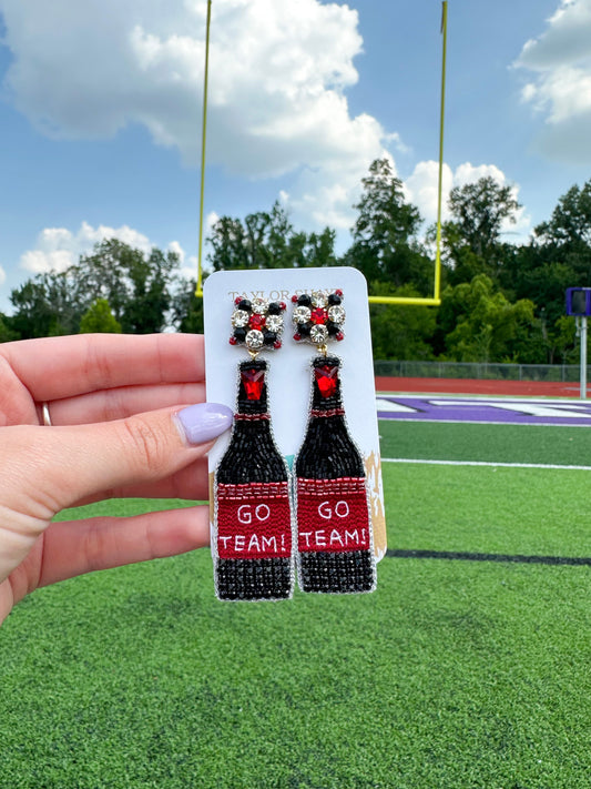 Red/Black Go Team Bottle