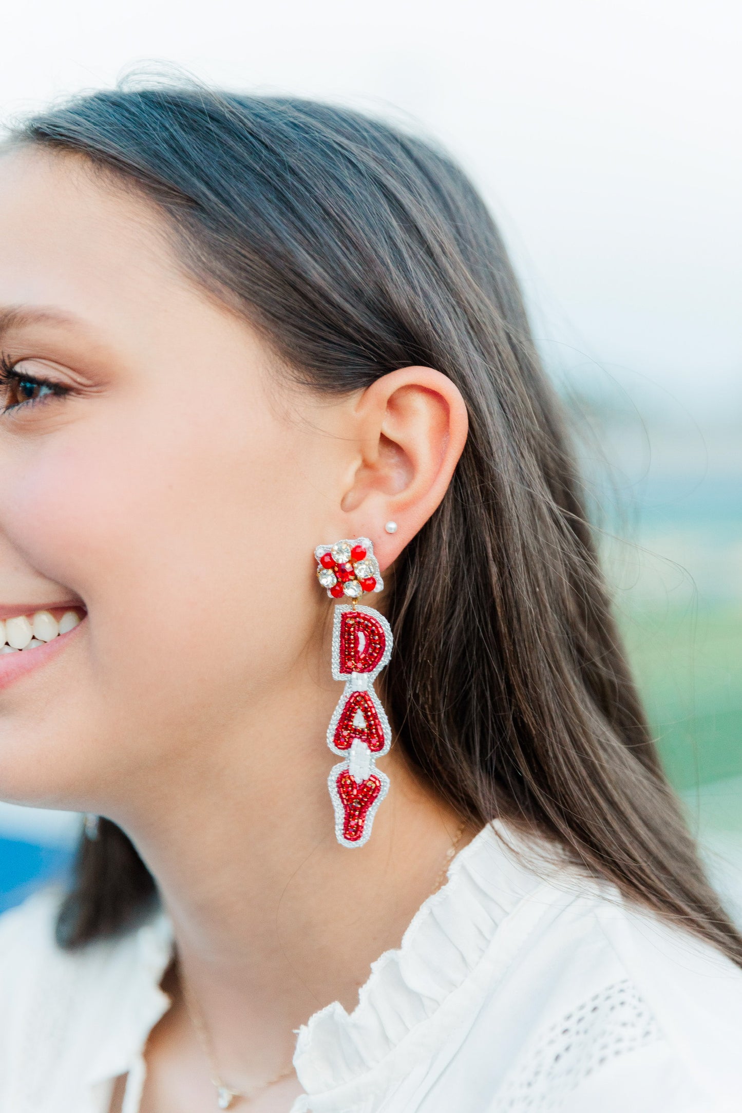 Red/White Gameday Drops