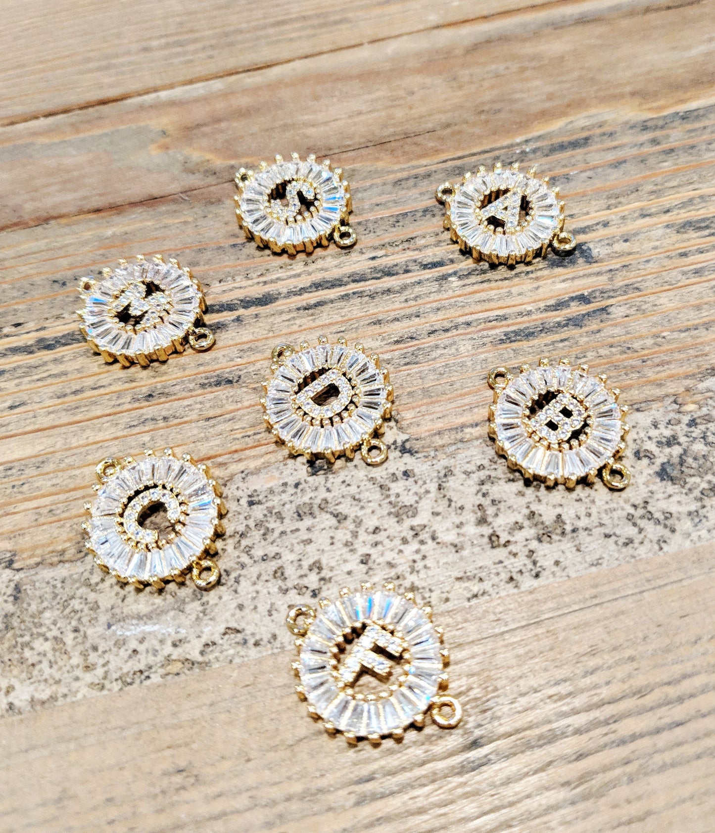 Initial Adjustable Bracelet | Gold