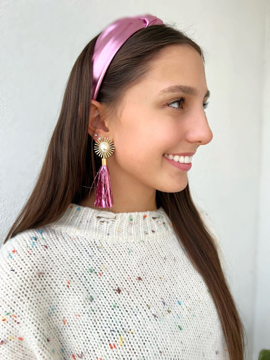 Charlotte Metallic Tassels Taylor Shaye Designs