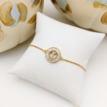 Load image into Gallery viewer, Initial Adjustable Bracelet | Gold