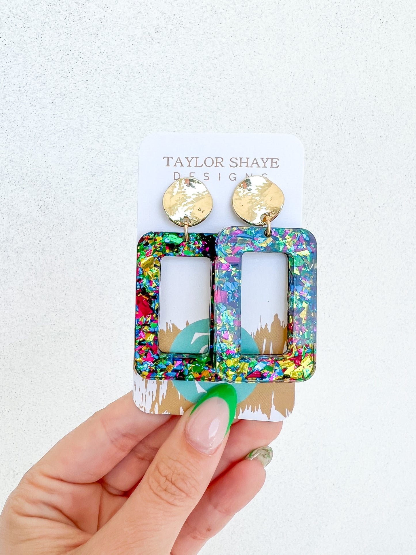 Unicorn Acrylic Rectangle Drops