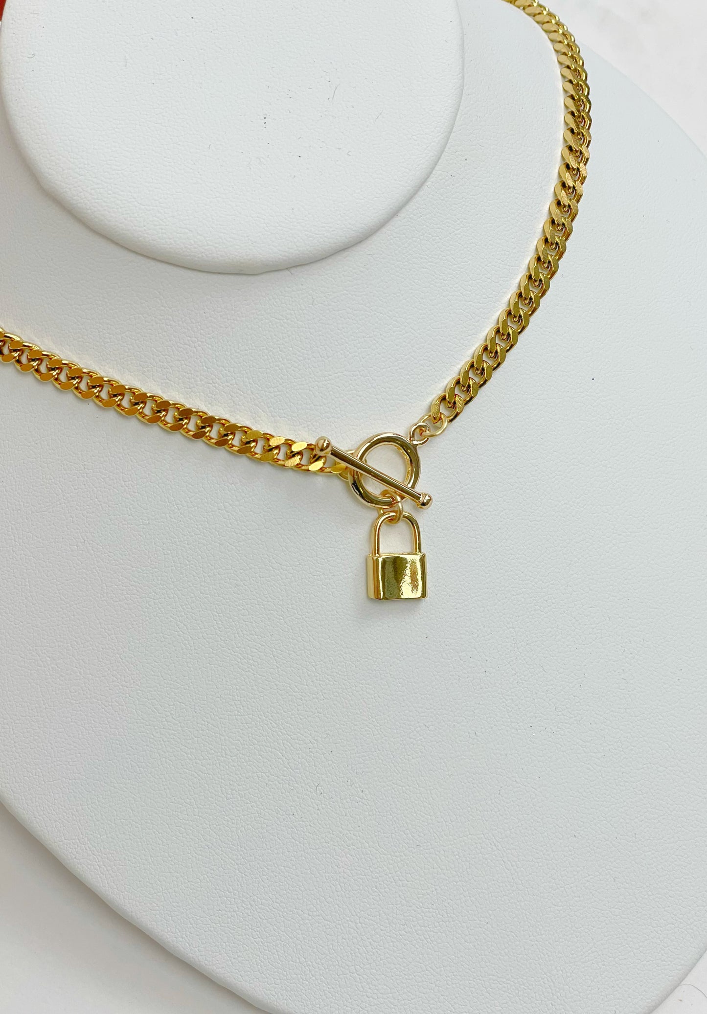 Lock and Toggle Necklace
