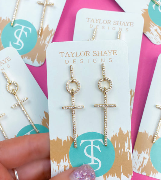 Catherine Cross Drops