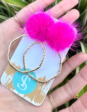 Load image into Gallery viewer, Gameday Puff Top Hoops