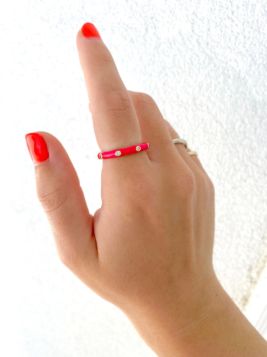 Carly Colorful Rings