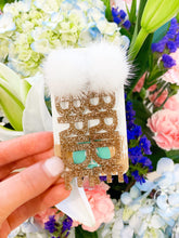 Load image into Gallery viewer, Gold Glitter Bride Earrings